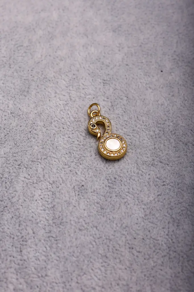 Little swan-Gold plated