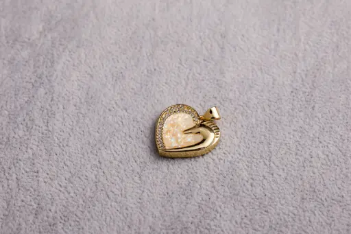 White horse-Gold plated