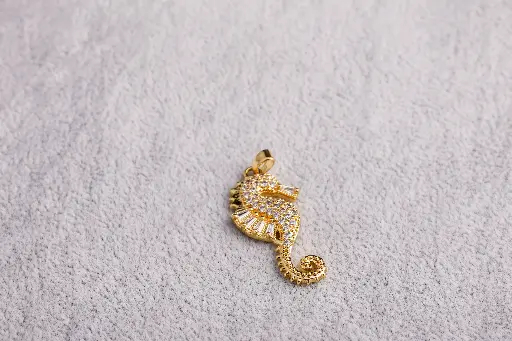 Seahorse-Gold plated