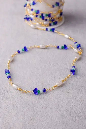 Gold coloured chain -Gold plated